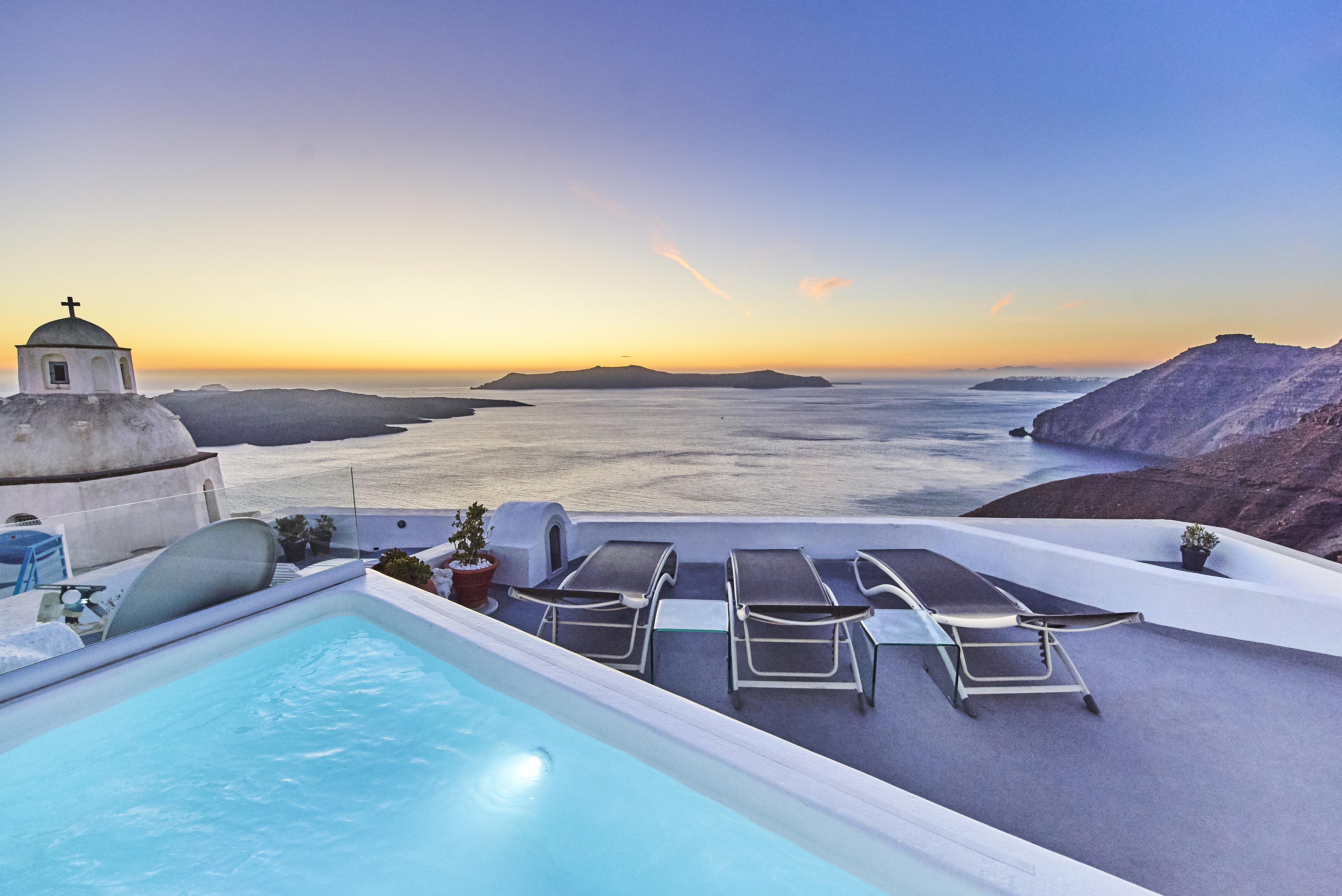 Trieris Villa & Suites Fira  Eksteriør billede