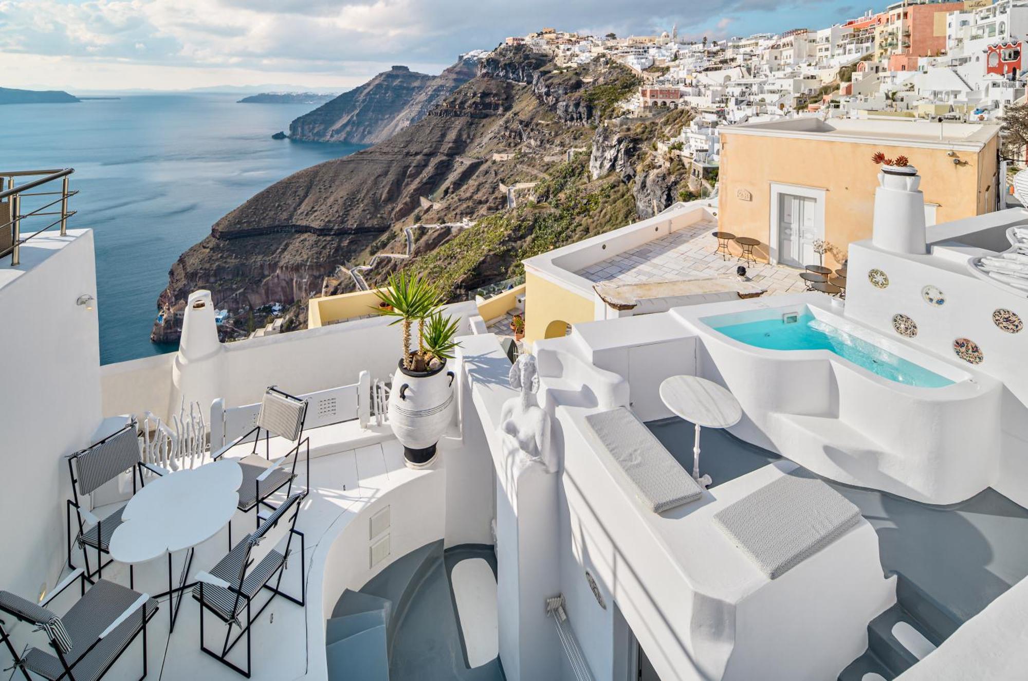 Trieris Villa & Suites Fira  Eksteriør billede