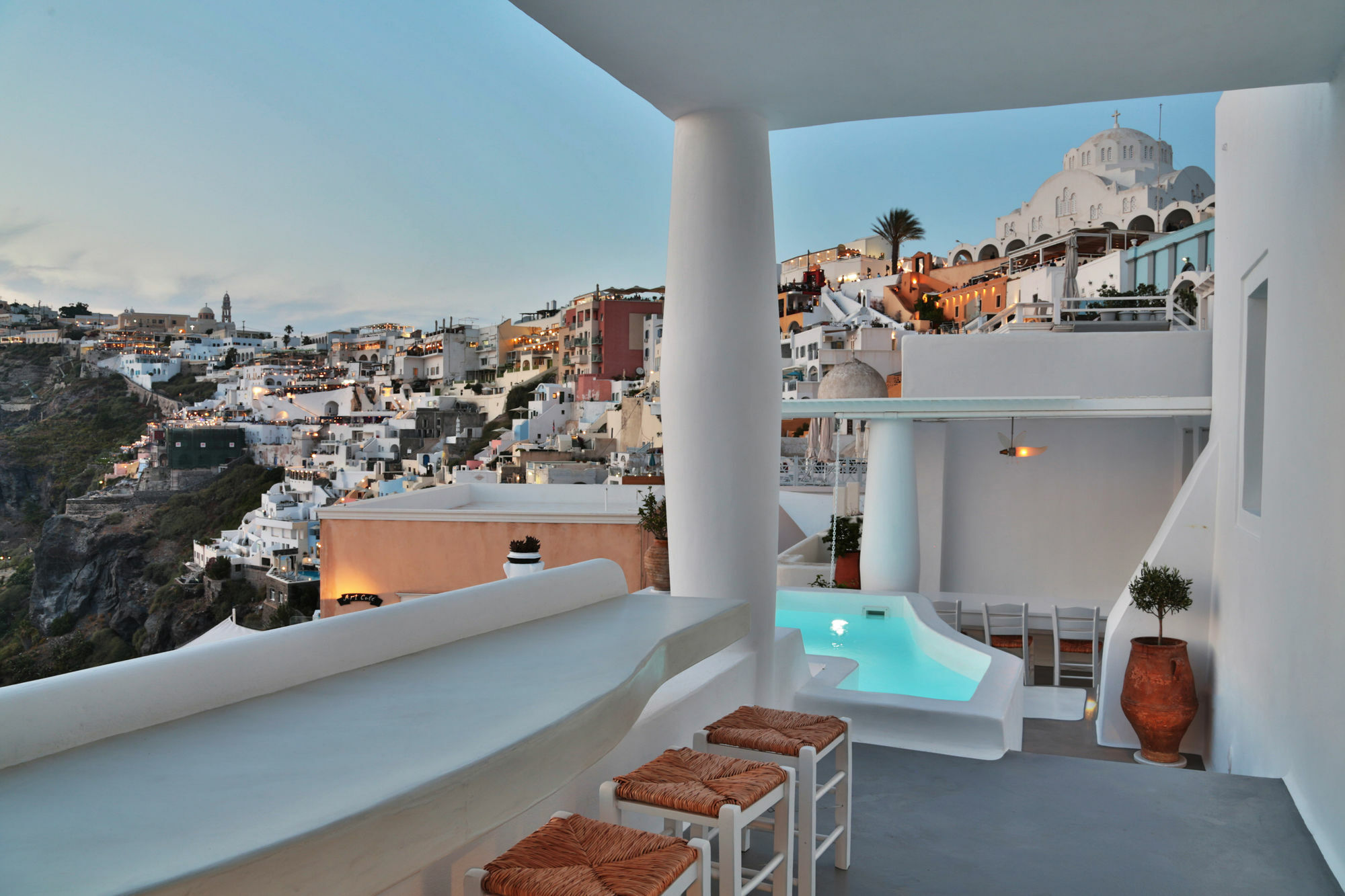 Trieris Villa & Suites Fira  Eksteriør billede