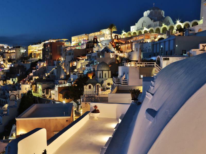 Trieris Villa & Suites Fira  Eksteriør billede